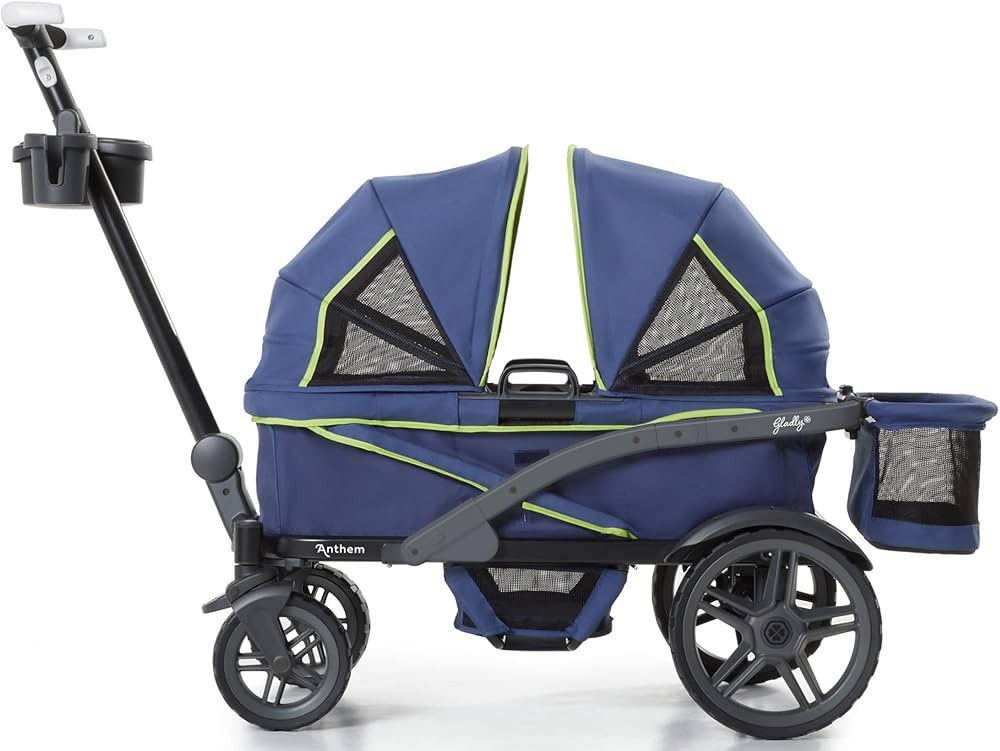 Anthem2 2-Seat All-Terrain Wagon Stroller with Easy Push and Pull, Removable XL Canopies, and Stu... | Amazon (US)
