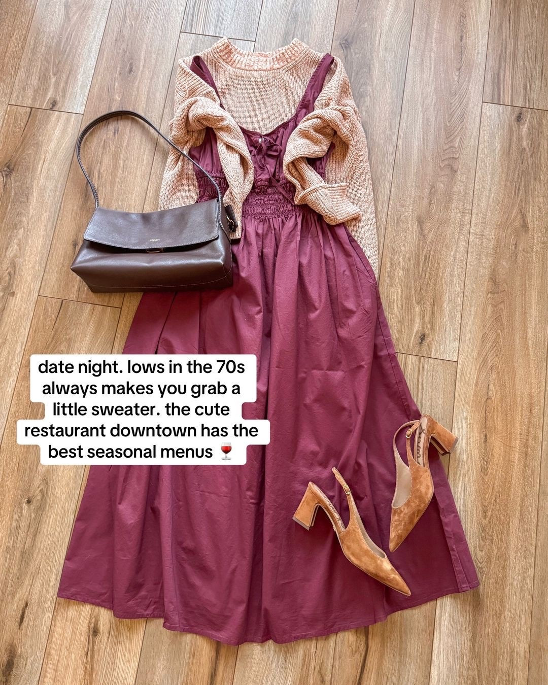 warm weather fall outfits. 100% cotton midi dress in a beautiful fall color

#LTKSeasonal #LTKSaleAlert #LTKootd