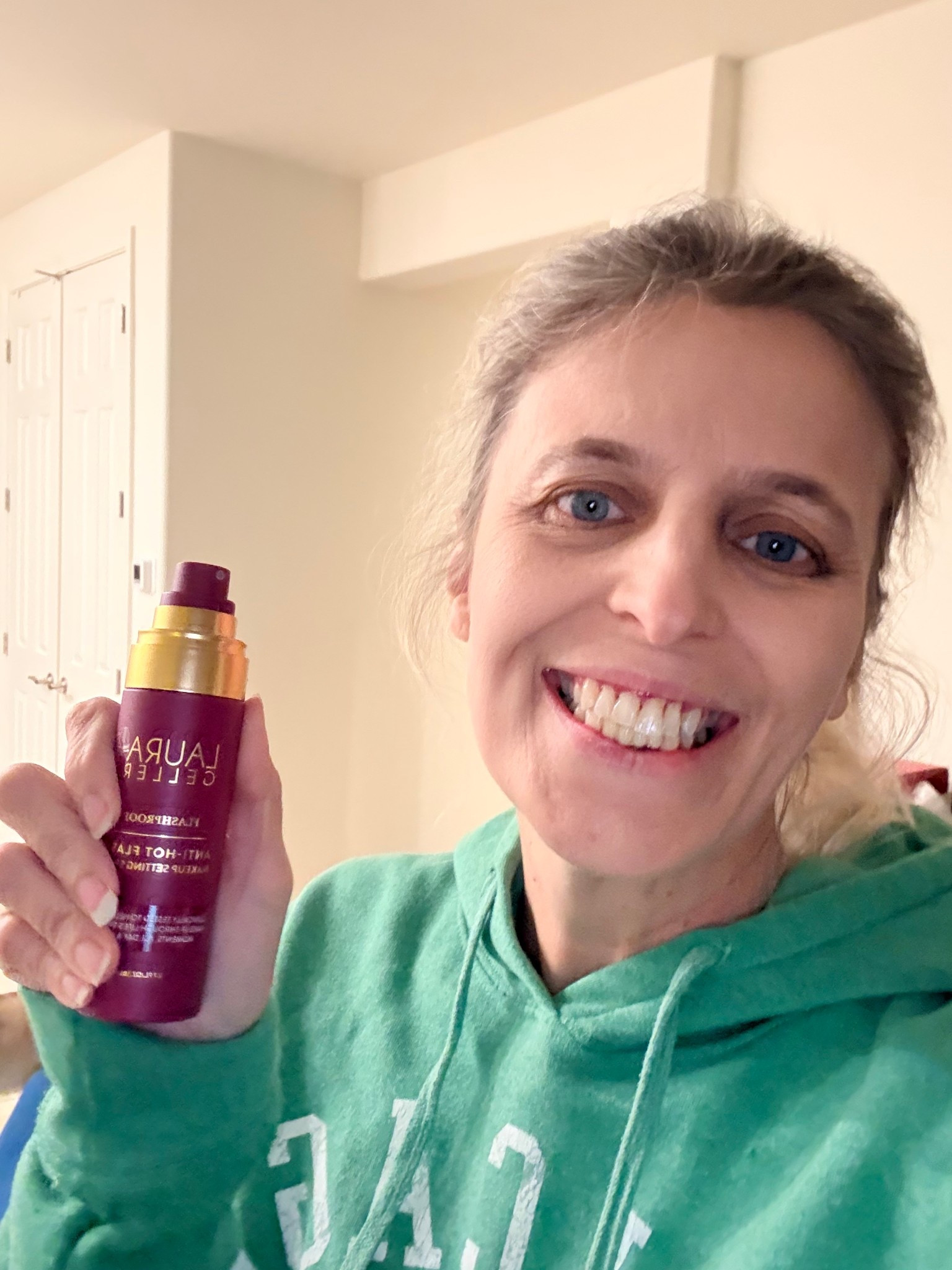 If you’re looking for a great setting spray that won’t let your makeup melt away, try this one 