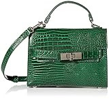 Steve Madden womens Steve Mdden DIGNIFY Croco Top Handle Bag, Green, one size US | Amazon (US)