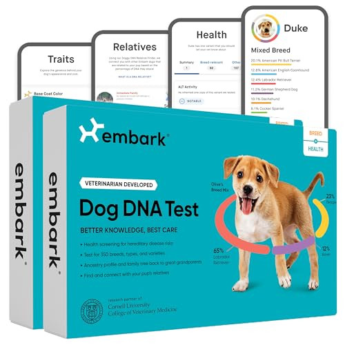 Embark Breed & Health Kit (2 Pack) - Dog DNA Test - Discover Breed, Ancestry, Relative Finder, Genetic Health, Traits, COI | Amazon (US)
