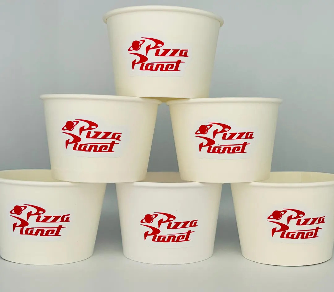 Pizza Planet Party Cups, Toy Story Party Decor, Toy Story Birthday Party, Pizza Planet Birthday P... | Etsy (US)