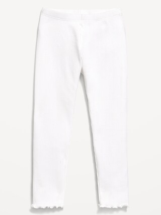 Full-Length Rib-Knit Leggings for Toddler Girls | Old Navy (US)