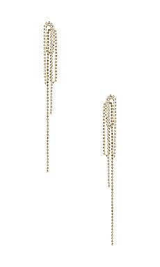 Kennedy Earrings in Gold | Revolve Clothing (Global)