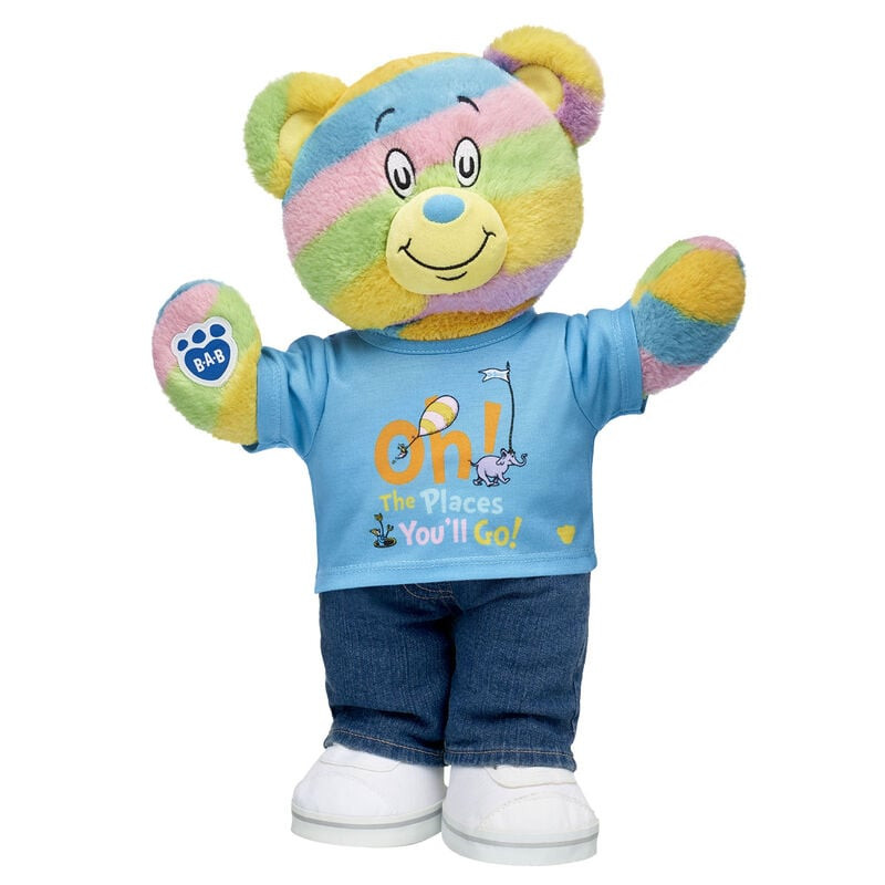 Oh, the Places You'll Go! Teddy Bear Jeans Gift Set | Build-A-Bear Workshop