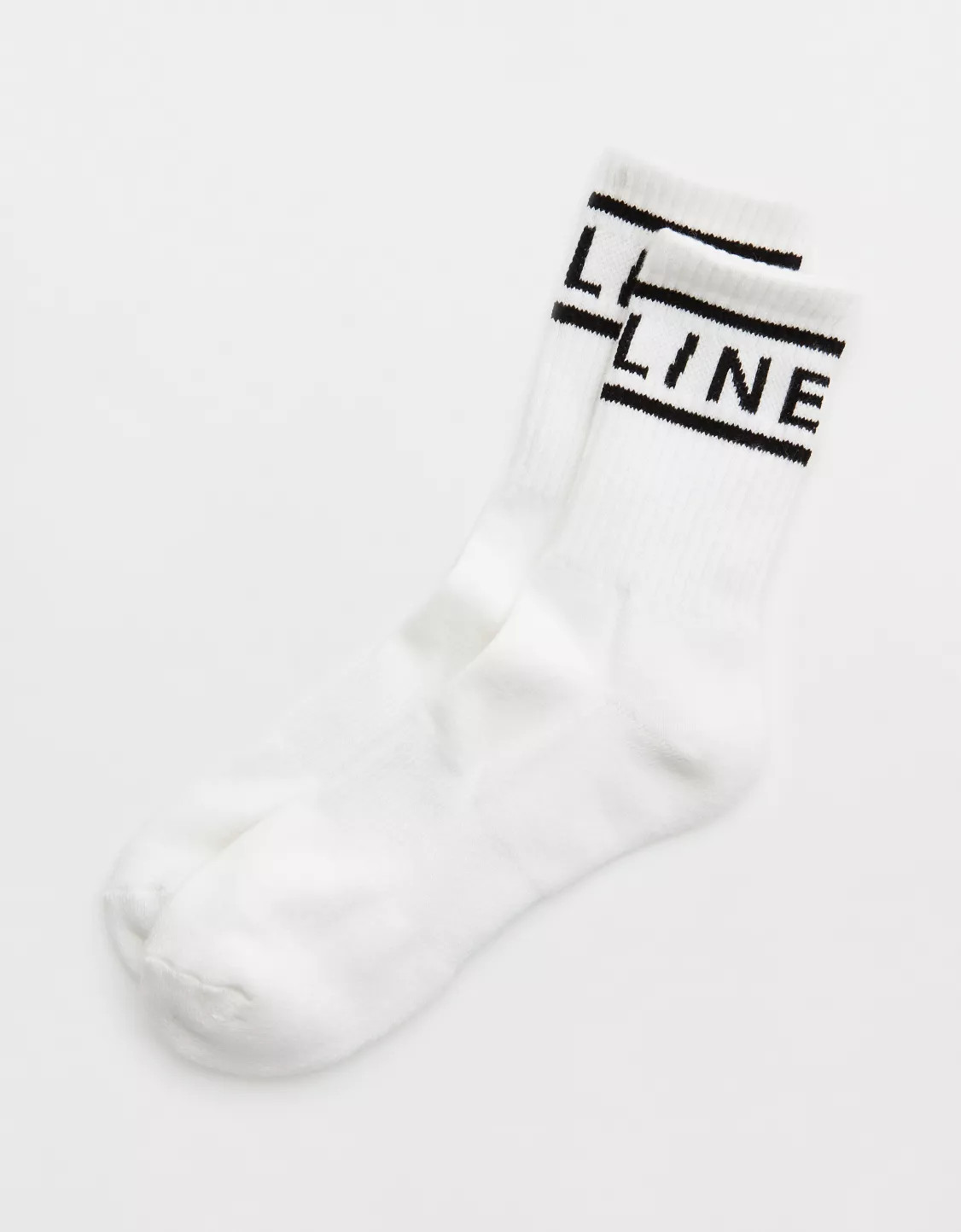 OFFLINE By Aerie Graphic Crew Socks | Aerie