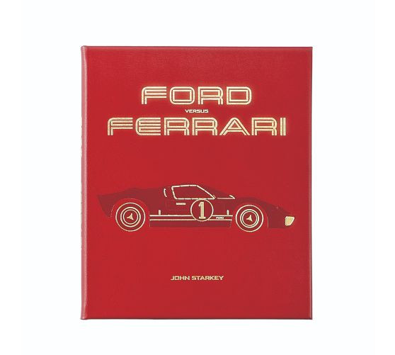 Leather Ford vs. Ferrari Book | Pottery Barn (US)