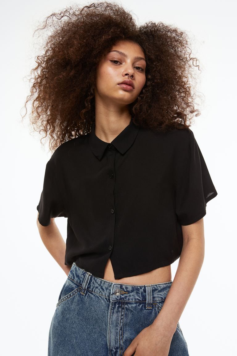 Boxy-style shirt | H&M (US)