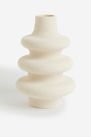 H & M - Large Ceramic Vase - Light Beige | H&M (US + CA)