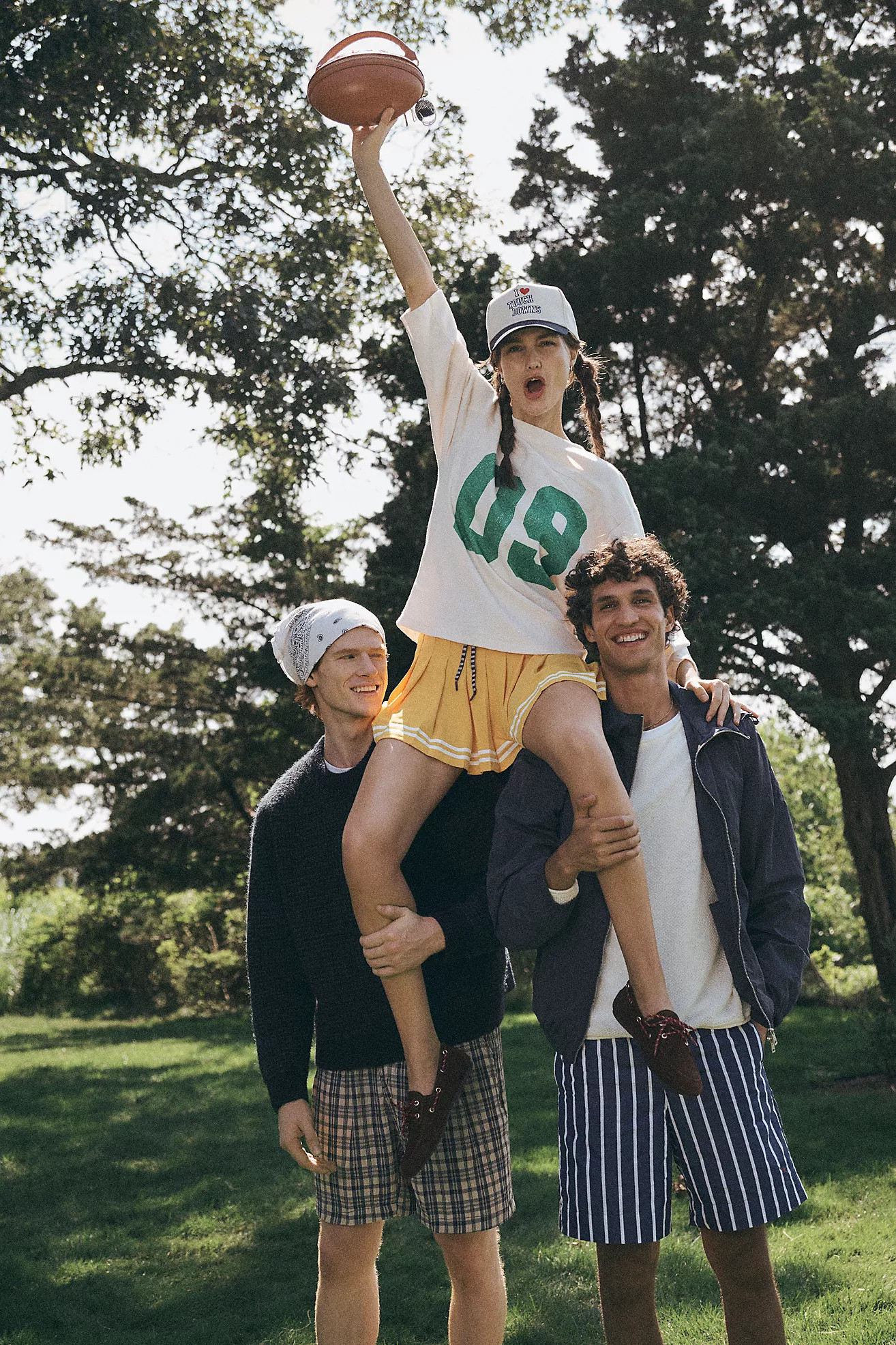 Pilcro 3/4 Sleeve Varsity Tee | Anthropologie (US)