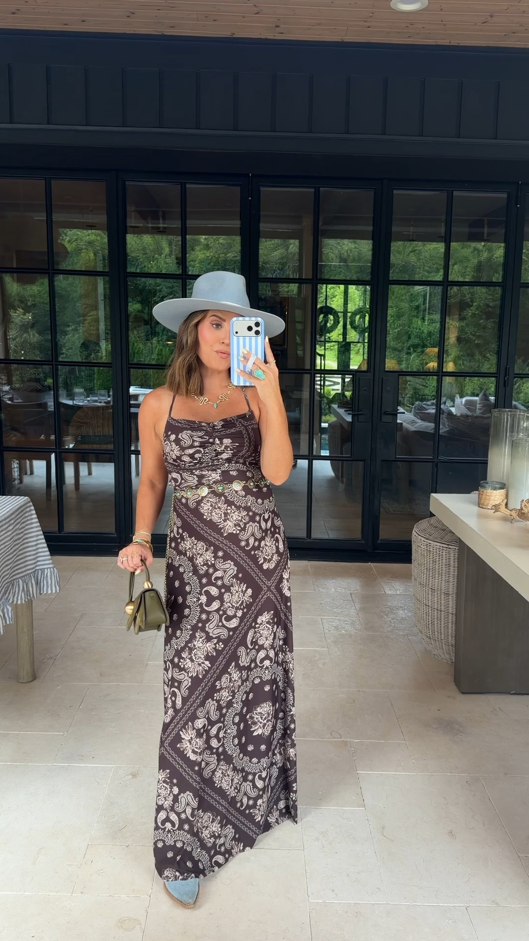 Wearing a small in this western dress - super stretchy and laces up the back for an adjustable fit - great with a bump! Also linking my belt + turquoise accessories. My hat and boots are old, but linked similar. 

Currently 24 weeks pregnant.

Western dress, country concert, paisley print, bump friendly, summer dress

#LTKBump #LTKgrwm #LTKootd