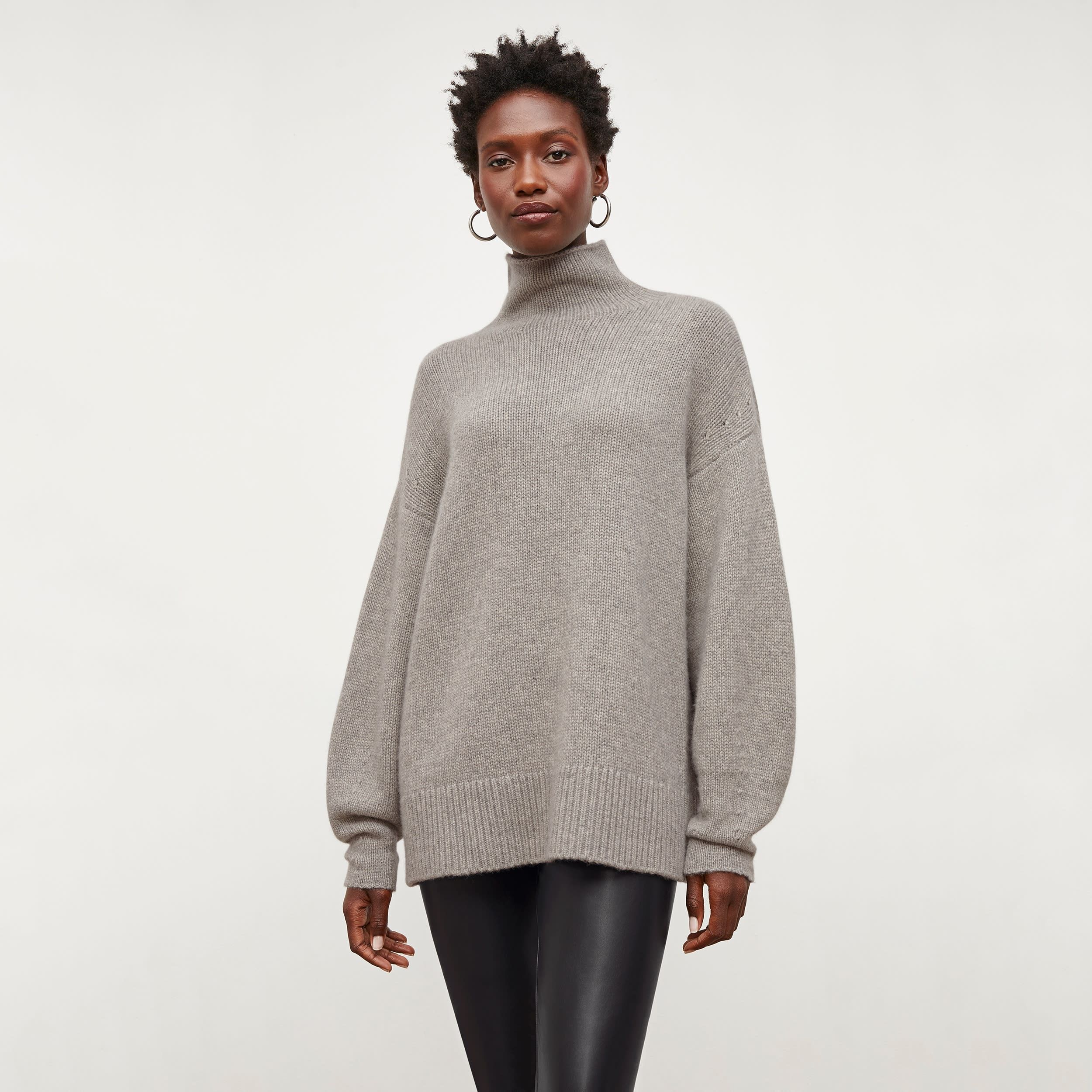 The Lea Sweater - Plush Cashmere | MM LaFleur