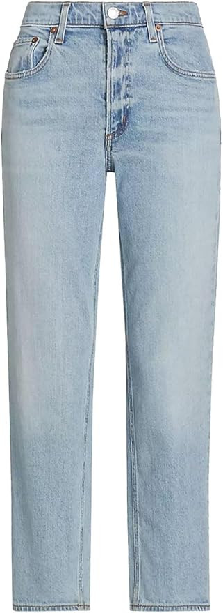 AGOLDE Women's Kye Cropped Straight-Leg Jeans Diversion | Amazon (US)
