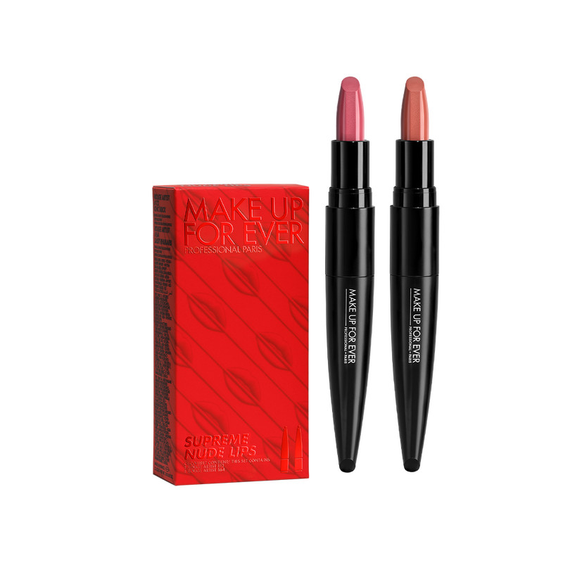 SUPREME NUDE LIP DUO ($50 VALUE) | Make Up For Ever