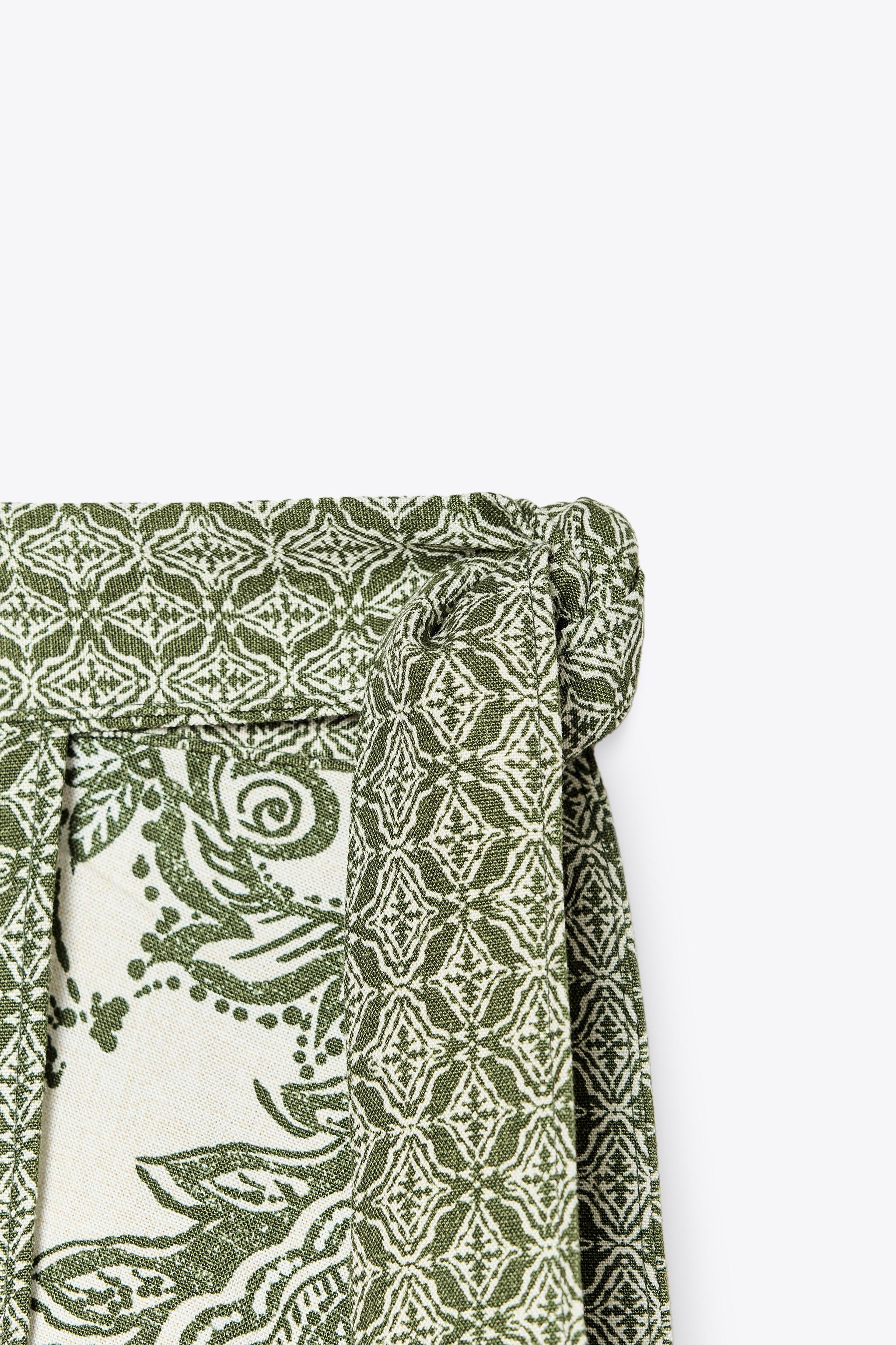 PRINTED SARONG SKIRT | Zara US