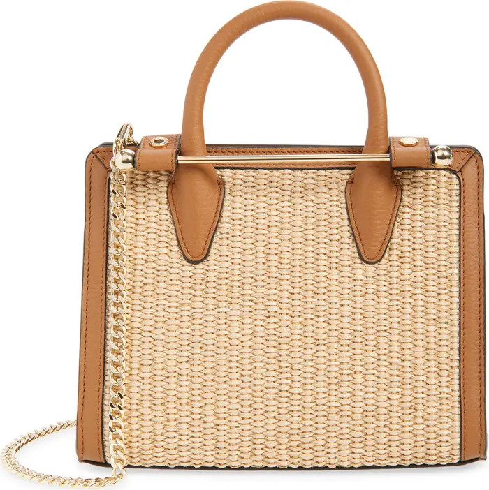 Mini Woven Raffia Tote | Nordstrom
