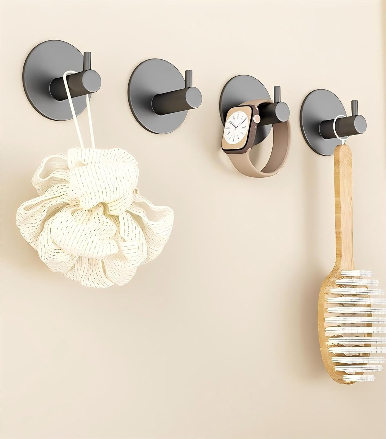 Adhesive Hooks Heavy Duty Wall Hooks Waterproof Stainless Steel Hanger for Hanging Coat, Hat,Towe... | Amazon (US)