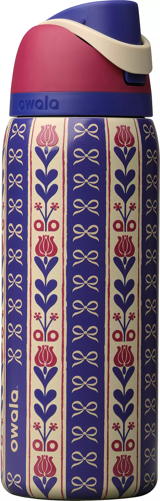 Owala 32 oz. FreeSip Stainless Steel Water Bottle - Holiday Collection | DICK'S Sporting Goods