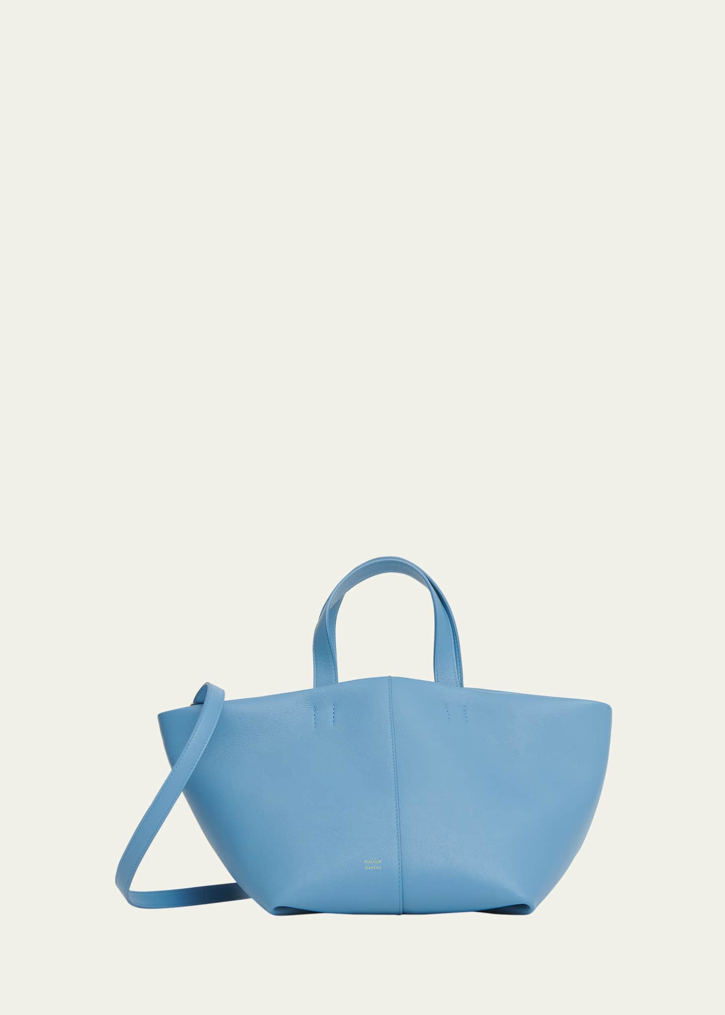 Mansur Gavriel Tulipano Zip Leather Tote Bag | Bergdorf Goodman