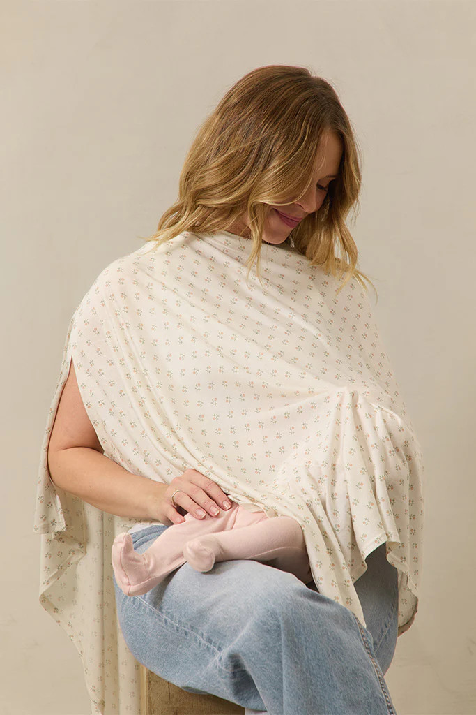Blush Floret Nursing Cover | Solly Baby