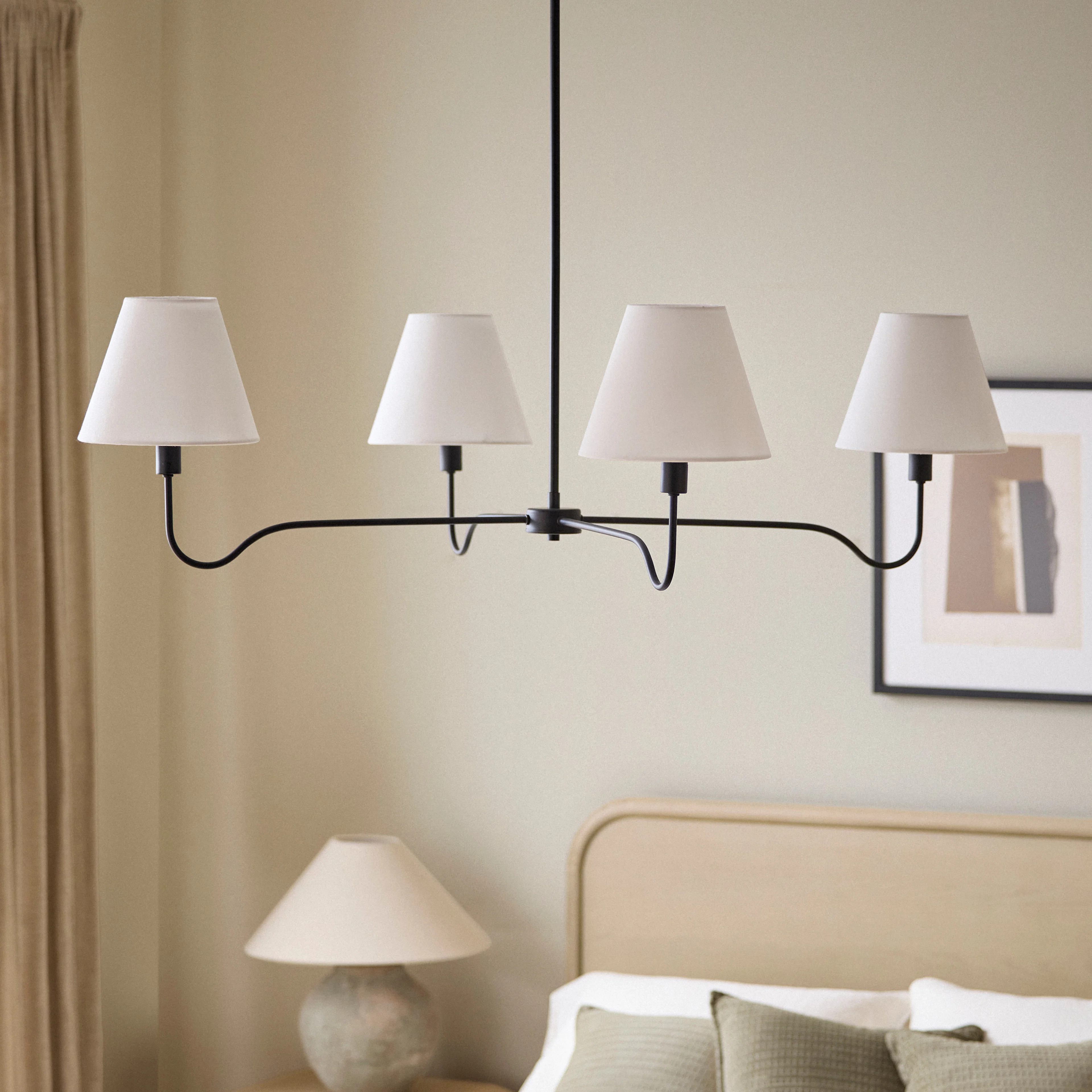 Lombard Chandelier - Black | Article