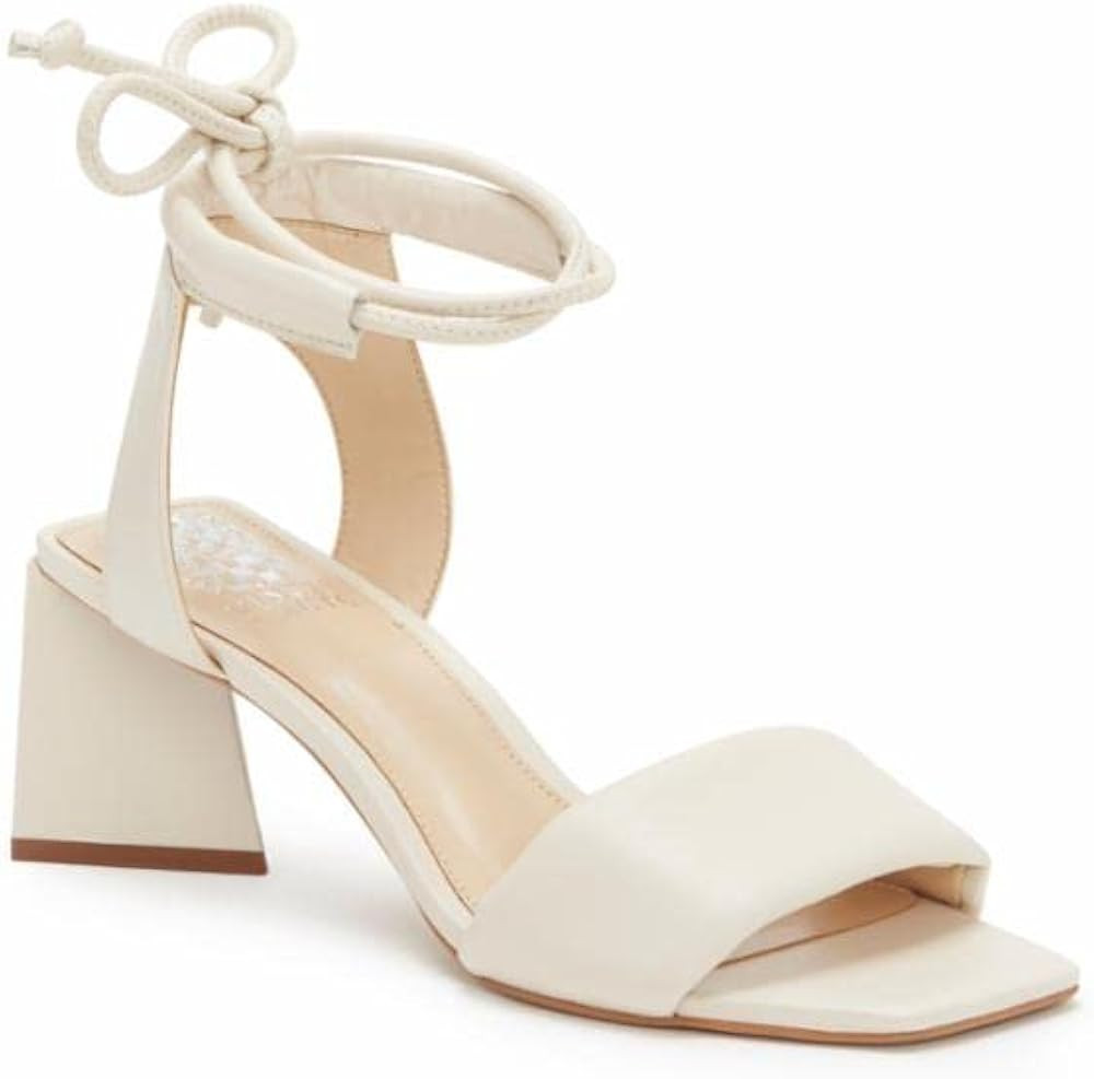 Vince Camuto Women's Vernisa Ankle Wrap Sandal Heeled | Amazon (US)