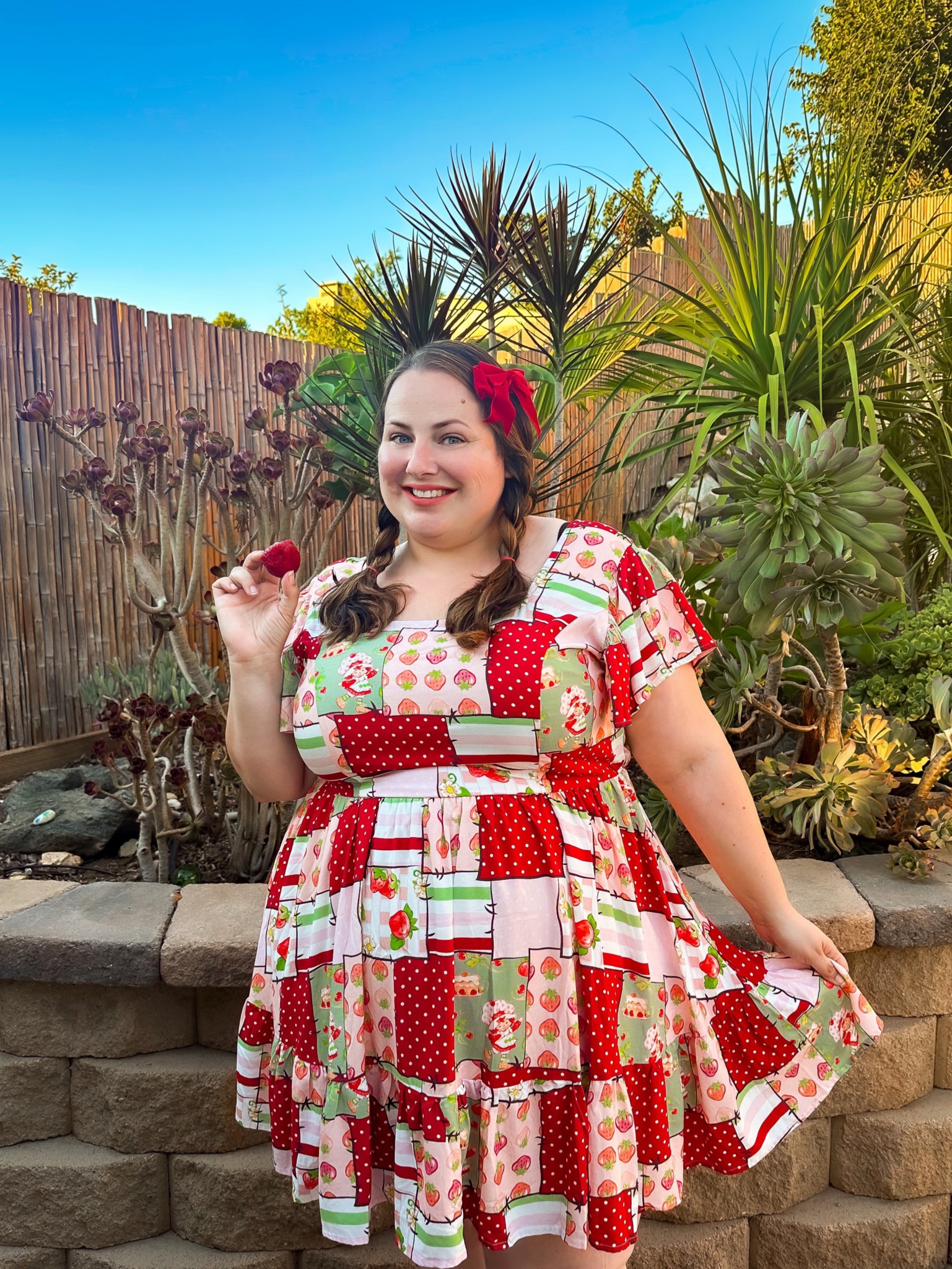 Strawberry shortcake anyone?

Plus size fashion 
Plus size summer style 
Plus size dress 

#LTKFind #LTKcurves #LTKSeasonal