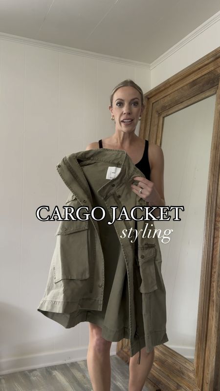 Cargo jacket on sale under 

#LTKVideo #LTKSaleAlert #LTKFindsUnder100