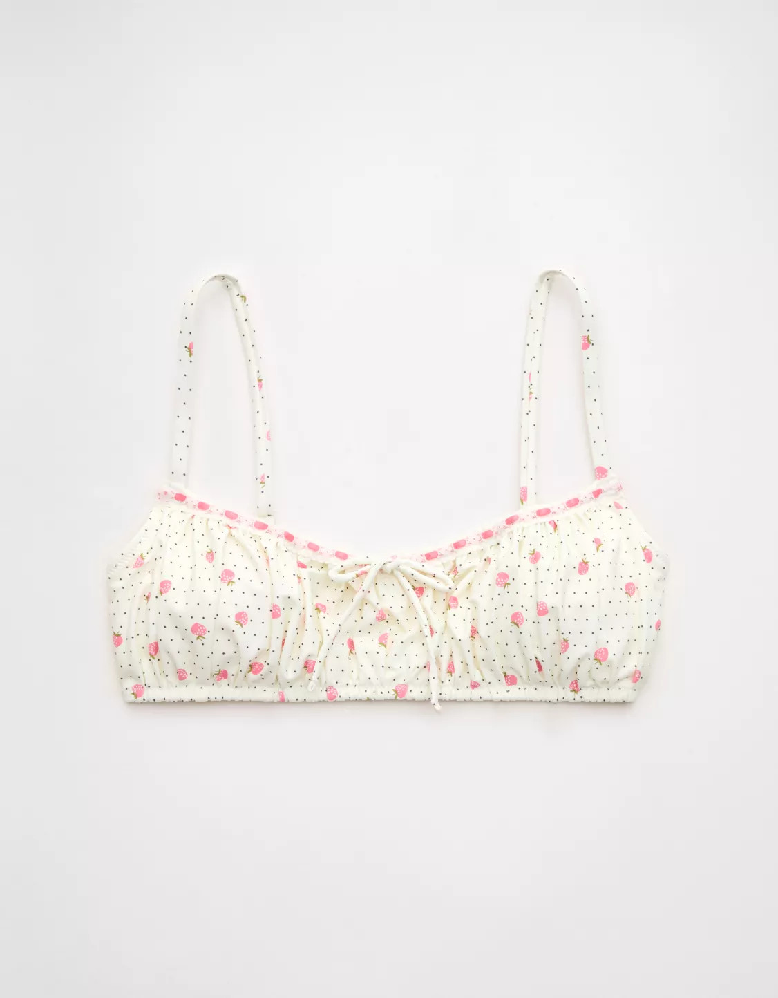 Aerie Ruched Scoop Bikini Top | American Eagle Outfitters (US & CA)