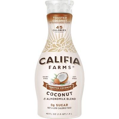 Califia Farms Toasted Coconut Almond Milk - 48 fl oz | Target