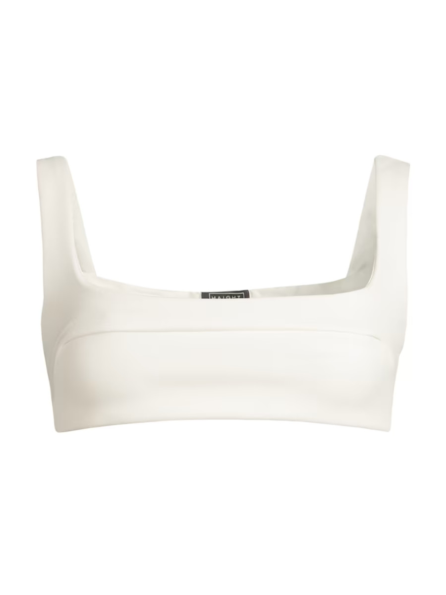 Gabi Crepe Bikini Top | Saks Fifth Avenue