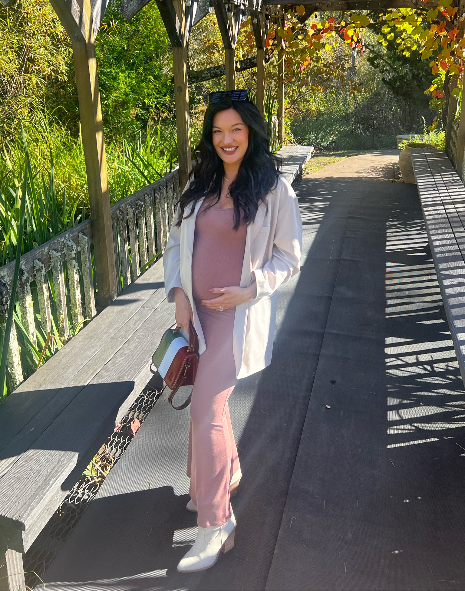 FAVORITE & only fall/darker lipstick I swear by- #MAC

The best bone colored oversized blazer. The material is super nice &  luxe feeling. I got a little bigger for an extra over sized look - size: L

My maxi is a local botique but I linked a very similar one! Size: M 

The bone/sand colored booties are to the ankle & so comfortable. Can never go wrong with a pair of Dolce Vitas. Size: 10

#LTKshoecrush #LTKbump #LTKfindsunder100