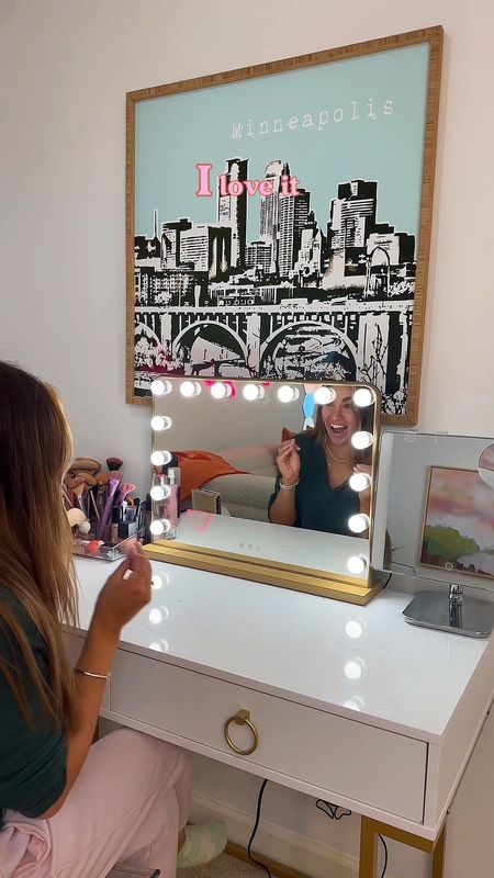 Makeup vanity mirror! 🪞✨🤩