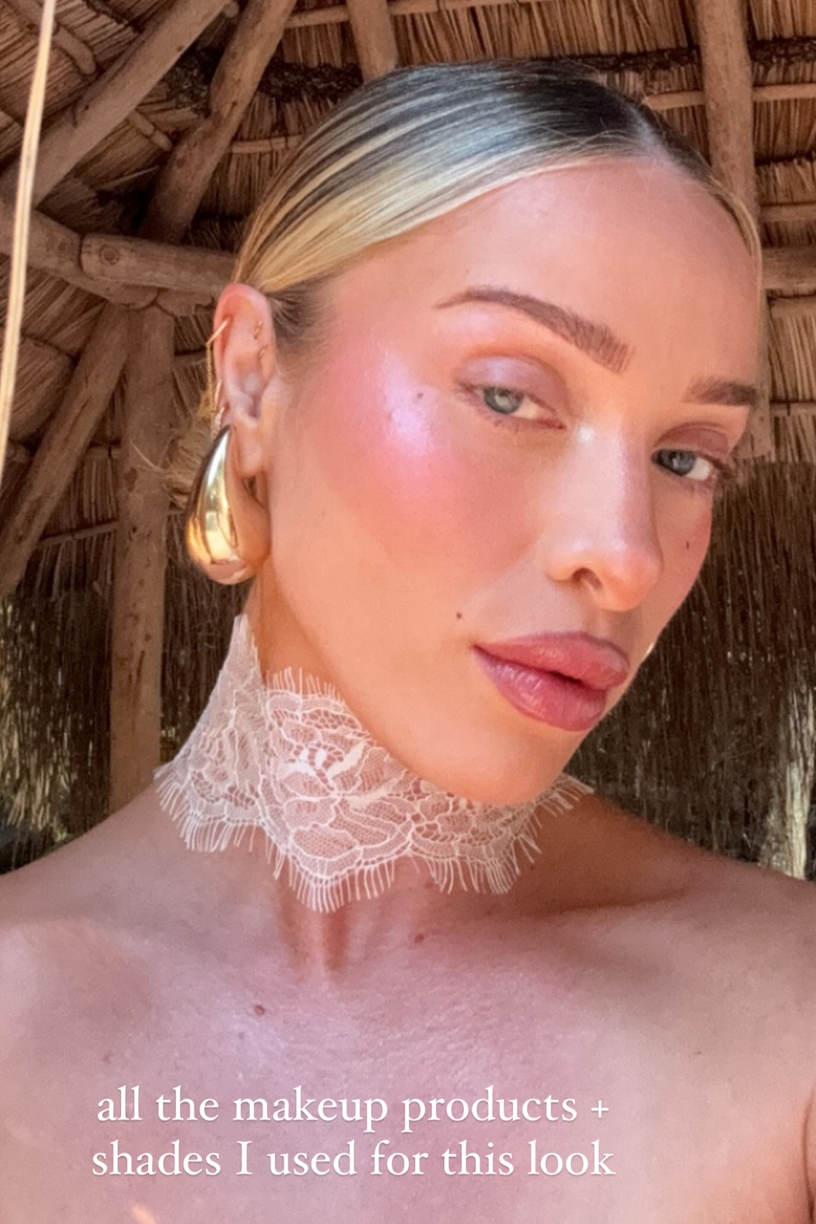 Foundation shade 6.25
Concealer shade oat 
Blush shade bubbly and cheer 
Contour shade amber
Lipstick shades pillows talk and rose 
Liner shade wherever walnut 

#LTKFindsUnder100 #LTKSeasonal #LTKBeauty