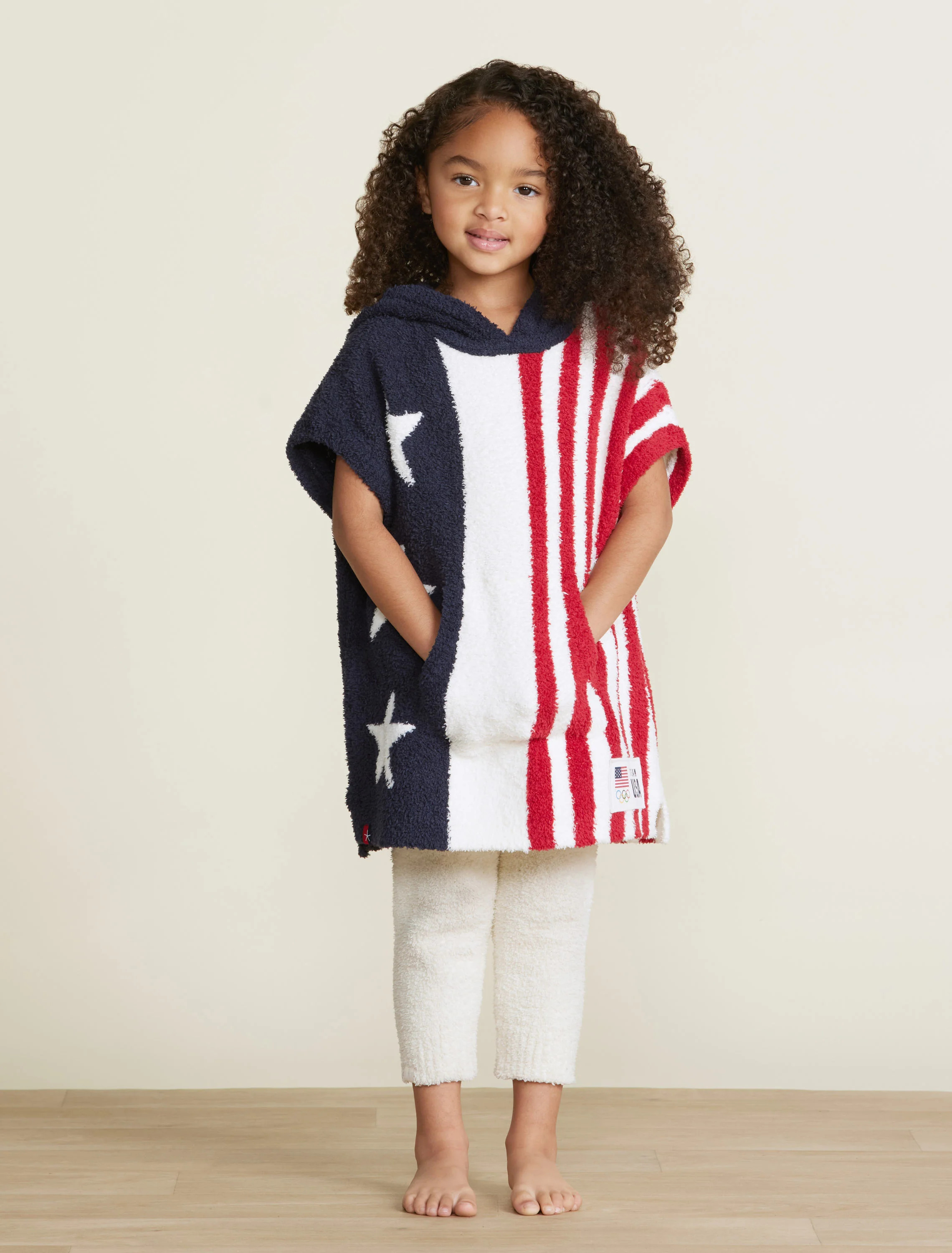 CozyChic® Team USA Stars And Stripes Toddler Cozy | Barefoot Dreams