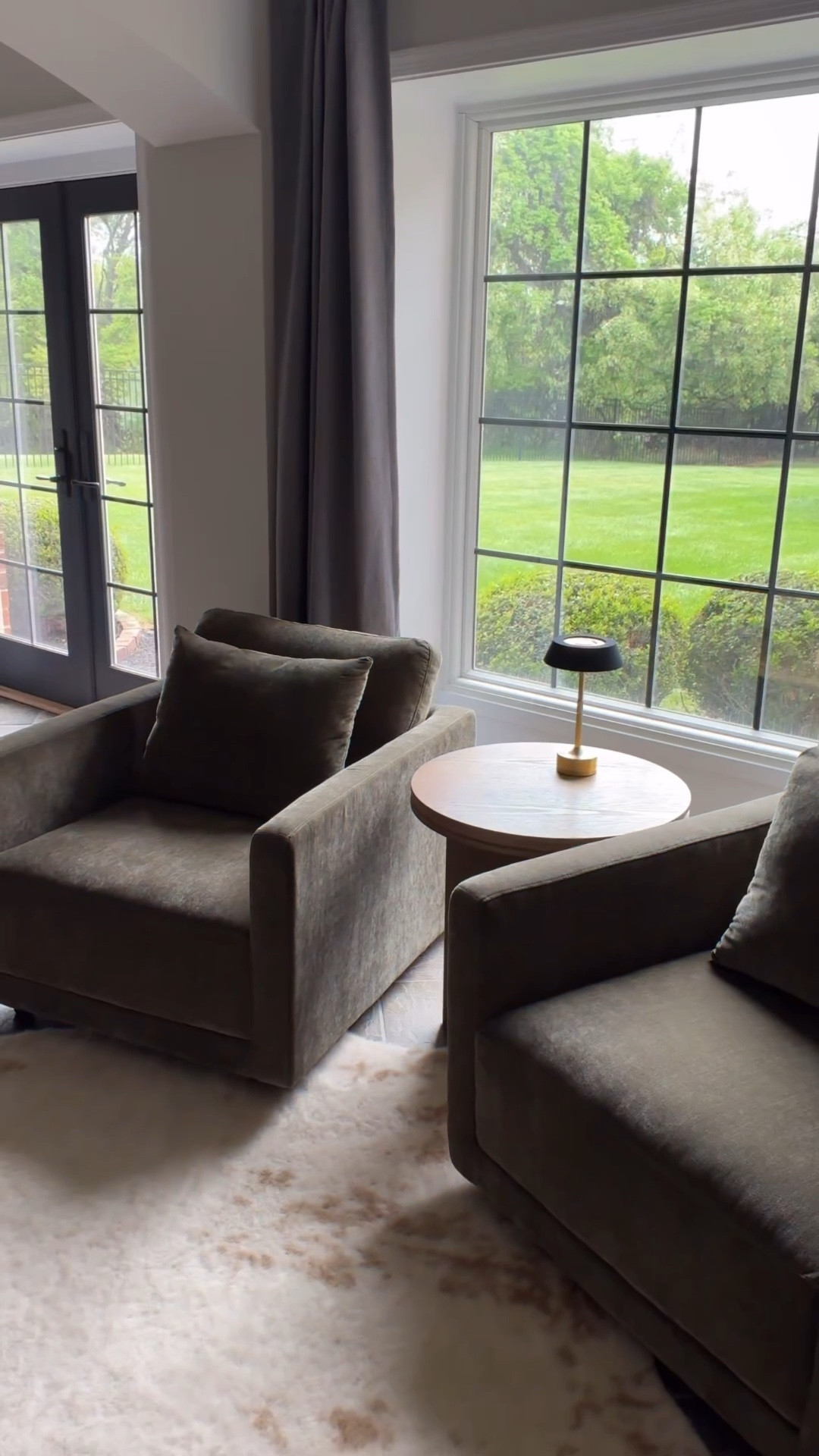 Love how this styled seating area in our basement turned out! These chairs and end table from @Wayfair really pair well together! 

#ad #wayfair #wayfairpartner

#LTKSaleAlert #LTKHome #LTKSeasonal