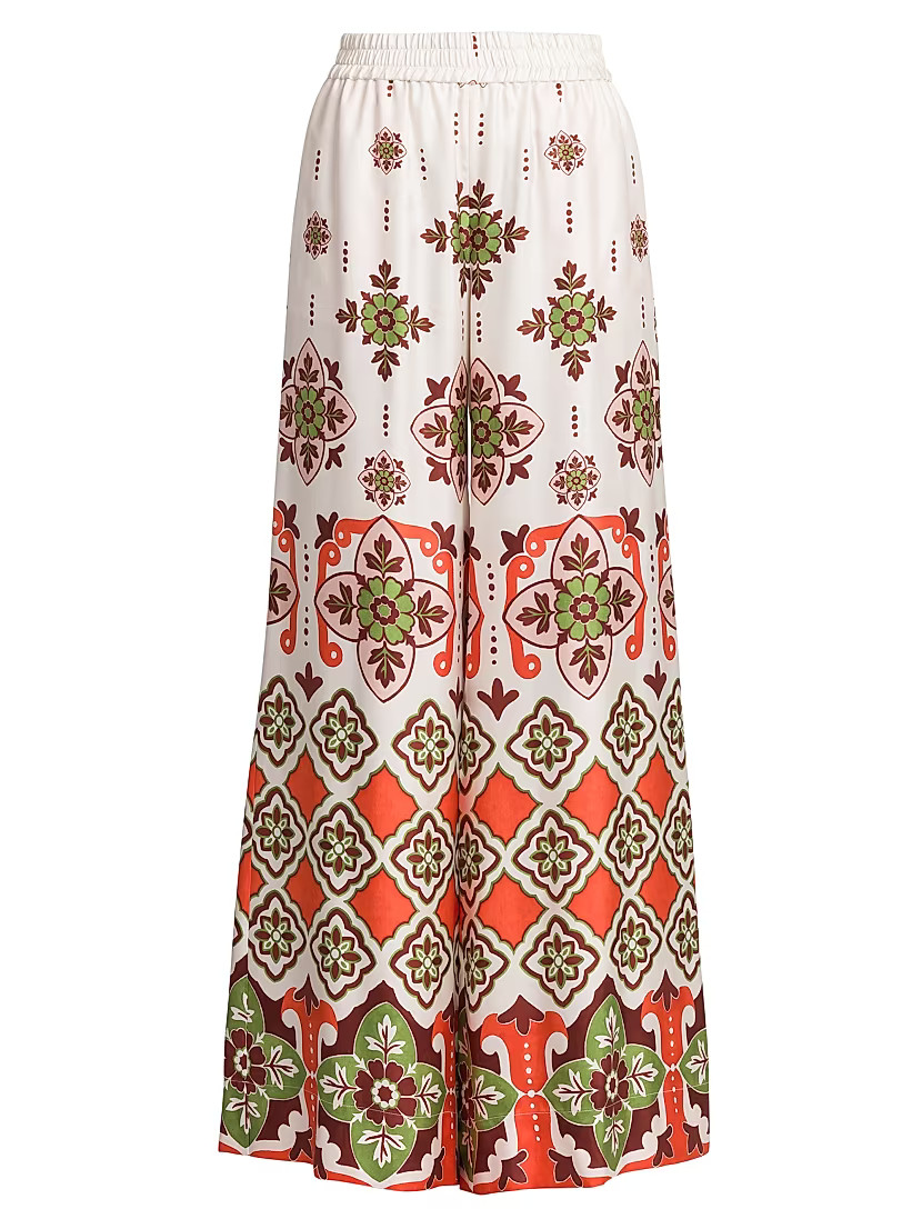 Palazzo Silk Pants | Saks Fifth Avenue