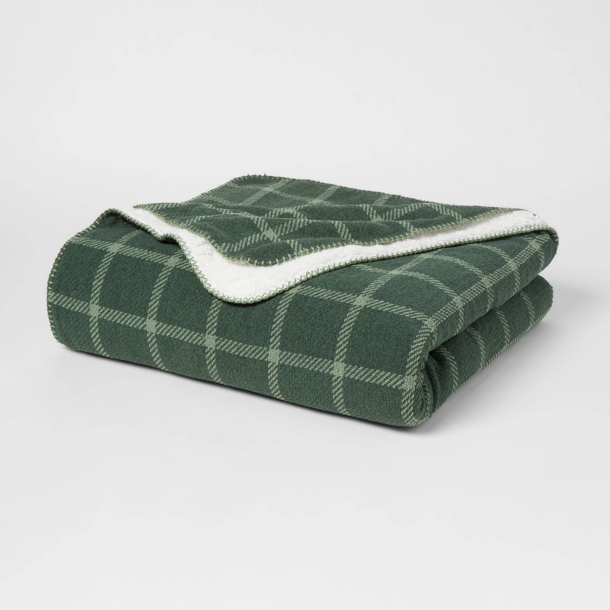 Full/Queen Plaid Bed Blanket - Threshold™ | Target