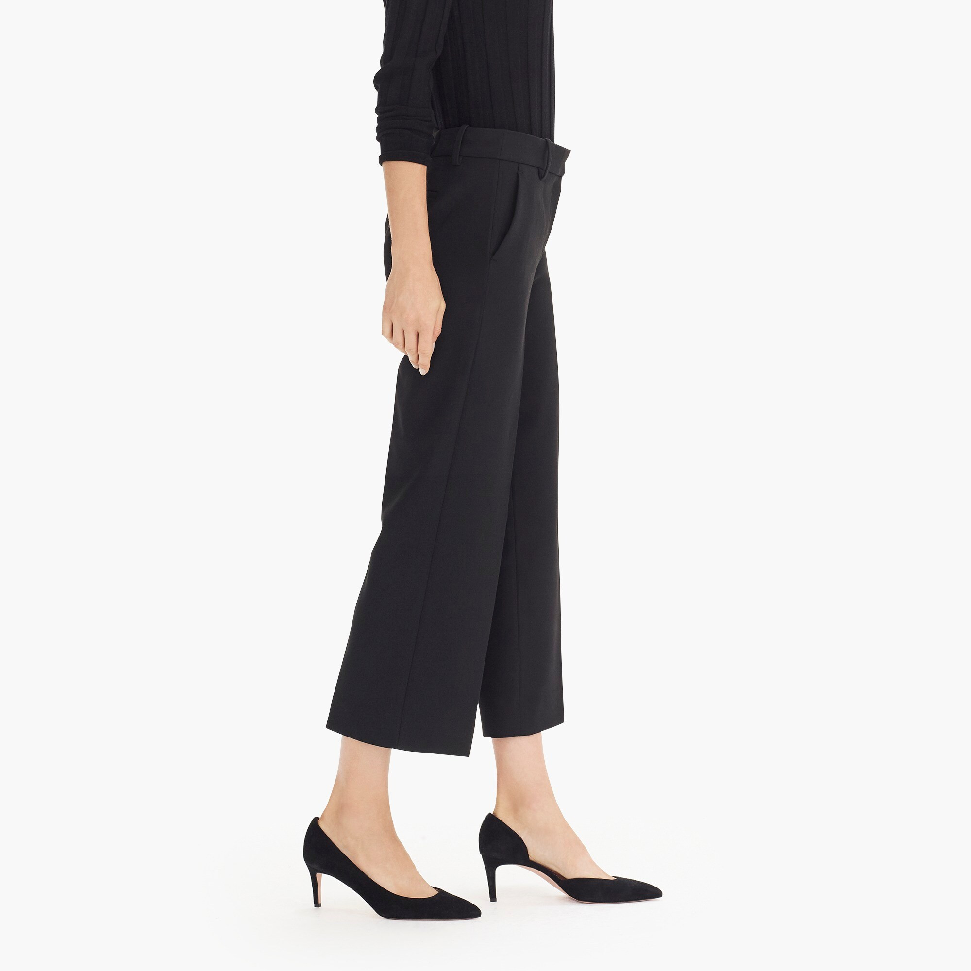 High-rise Peyton wide-leg pant in four-season stretch | J. Crew US