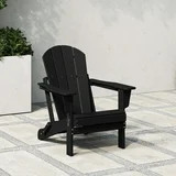 WestinTrends Malibu Outdoor Folding HDPE Adirondack Deck Chair - Patio & Outdoor Lounge, Weather... | Walmart (US)