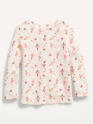 Unisex Long-Sleeve Printed Thermal T-Shirt for Toddler | Old Navy (US)