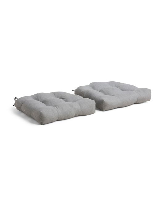 20x20 Set Of 2 Outdoor Tufted U Cushions | TJ Maxx