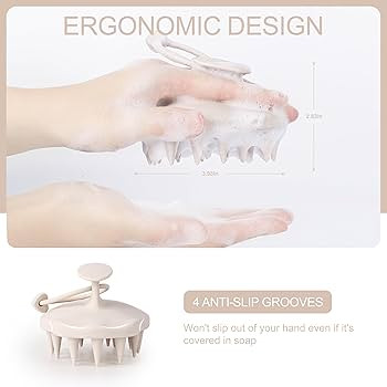 Sndyi Silicone Scalp Massager Shampoo Brush, Hair Scalp Scrubber for Washing Hair & Dandruff Remo... | Amazon (US)