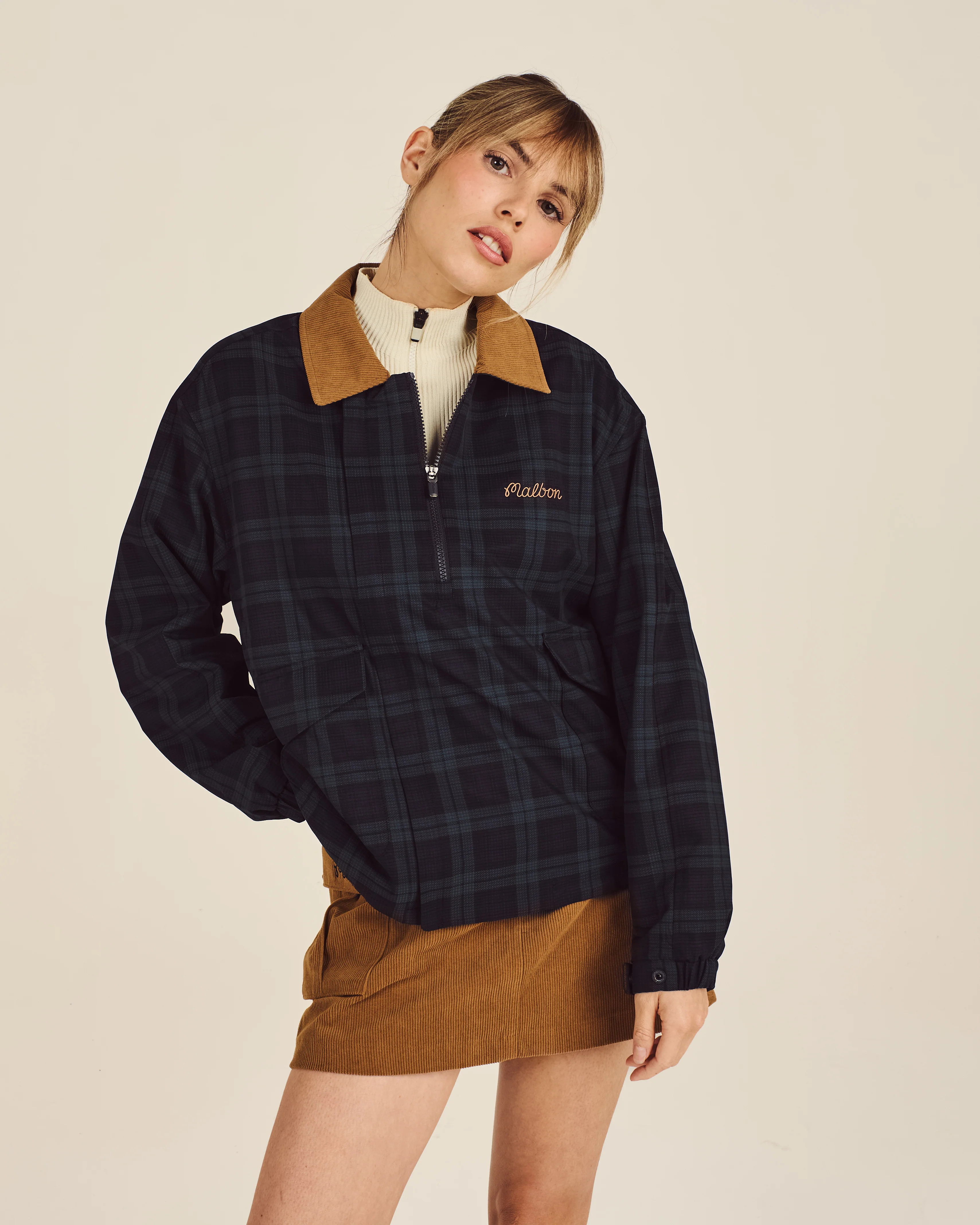 PRESERVE DETACHABLE COLLAR AIRDOT JACKET | Malbon Golf