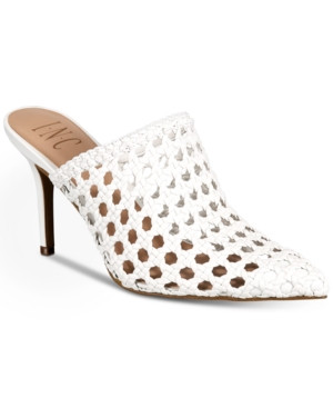 Inc Women's Celestia Woven Mules, Created for Macy's Women's Shoes | Macys (US)