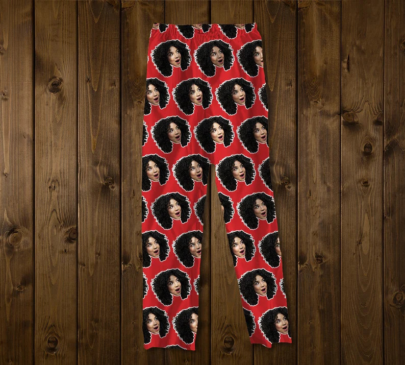 Custom Pajama Pants. Moms pajama pants, Dads pj pants, kids faces, grand kids faces, Pets faces | Etsy (US)