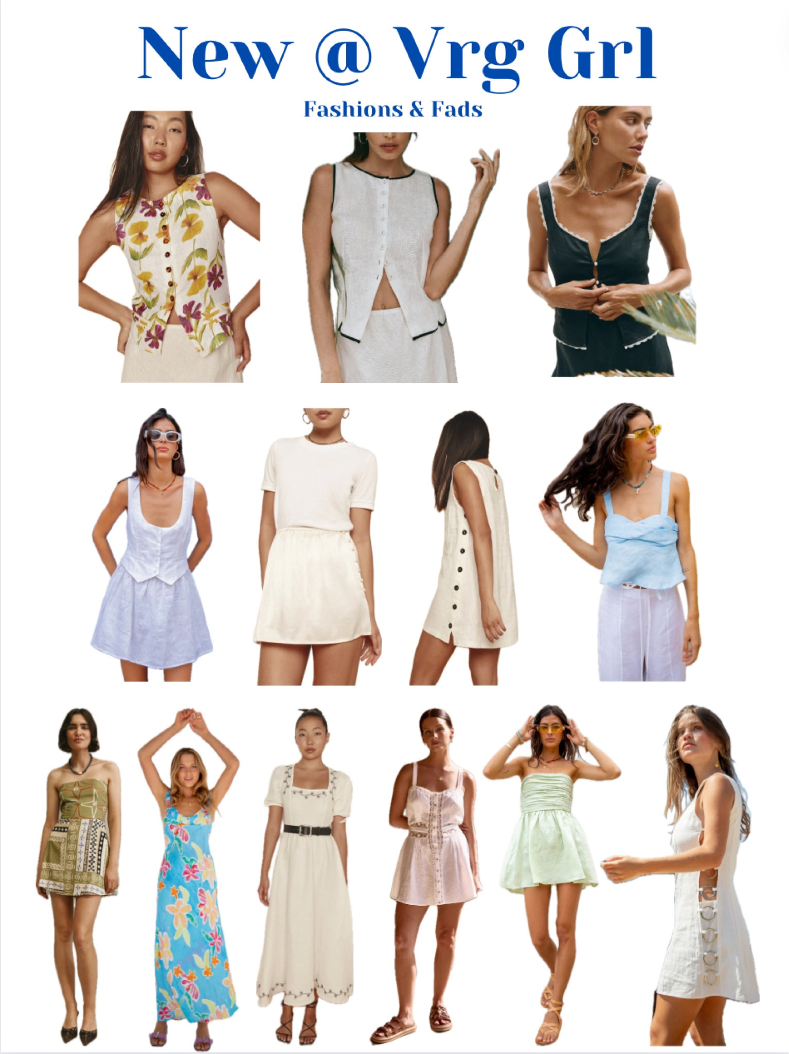 New at Vrg Grl!



Button down top
Button front top
White top
Printed top
Floral top
Linen top
Sleeveless top
Black top
Peasant top
White mini dress
Short white dress
Short dress
Business casual 
Mini skirt
Short skirt
Cream skirt
White skirt
Silk skirt
Satin skirt
Black top
Summer tops
Spring tops
Summer outfit
Spring outfit
Linen dress
Printed dress
Green dress
Strapless dress
Midi dress
Maxi dress
Blue floral dress
Slip dress
White midi dress
Puff sleeve dress
Cutout mini dress
Beach cover up
Beach dress
Beach vacation outfit
Vacation style
Loveshackfancy dupe


#LTKworkwear #LTKFestival #LTKstyletip