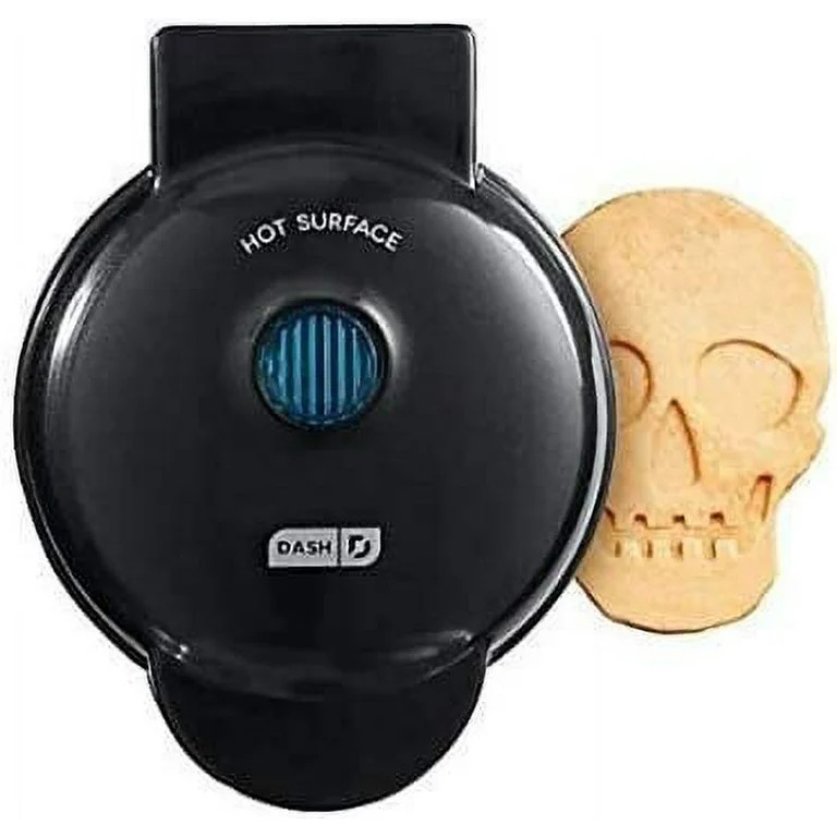 DashTM Skull Mini Waffle Maker in Shimmer - Walmart.com | Walmart (US)