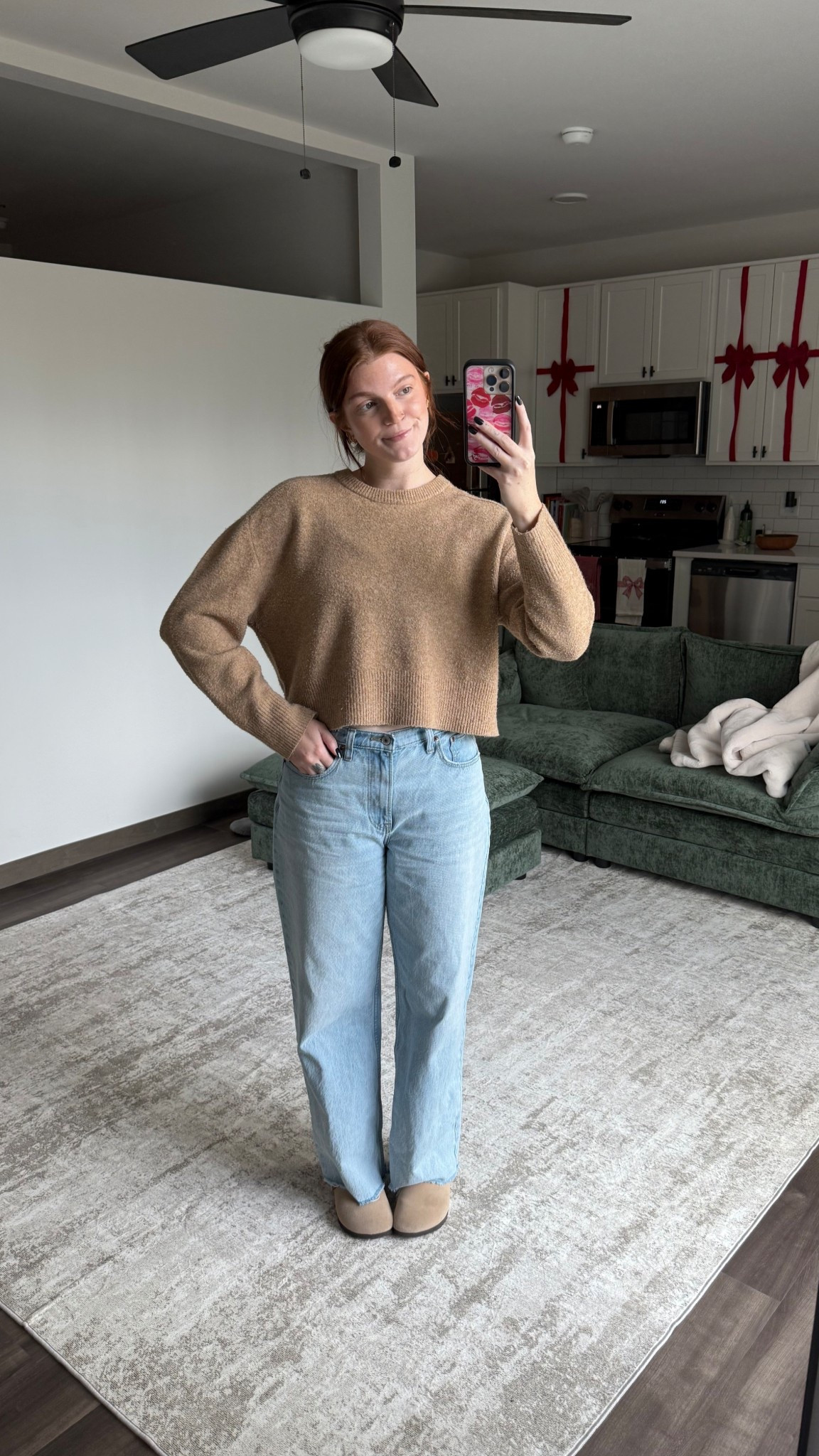 Jeans are “light with raw hem” 

#LTKSeasonal #LTKootd #LTKStyleTip