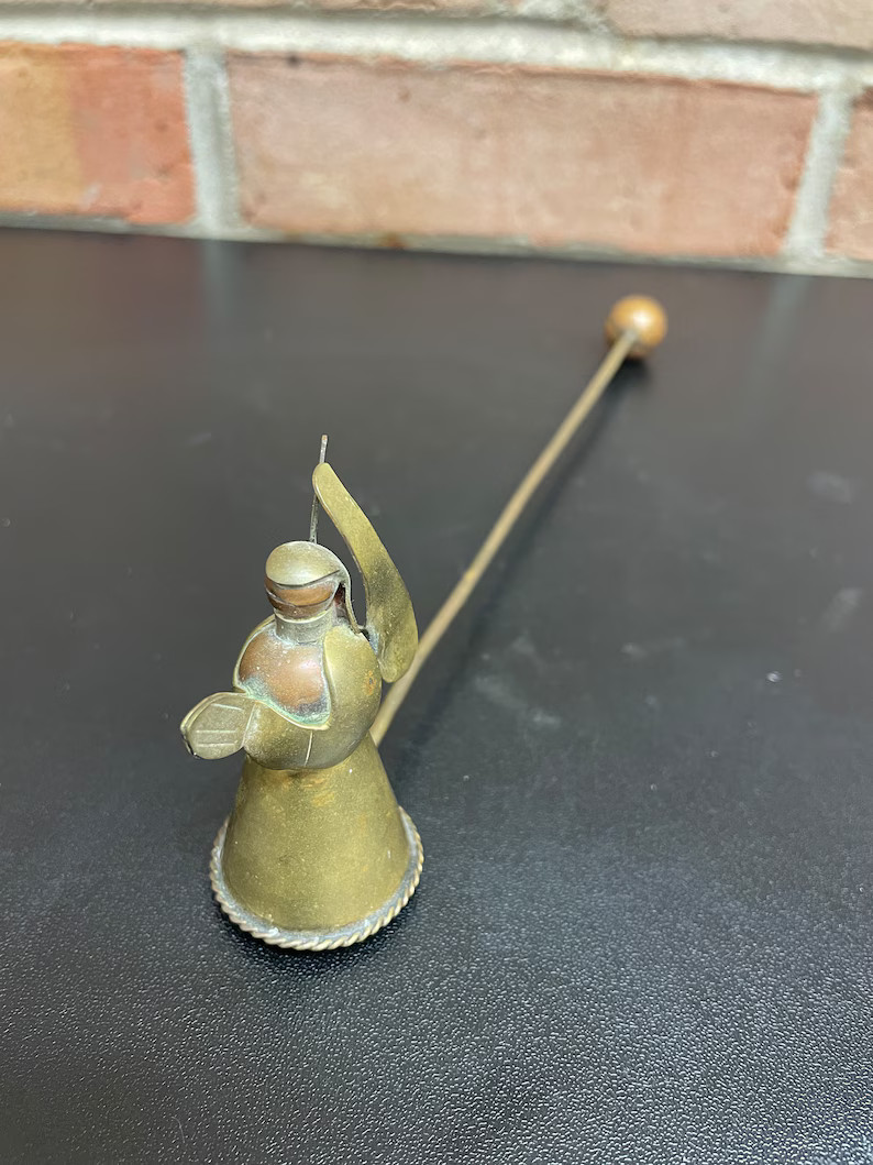Vintage Brass Angel Candle Snuffer Christmas Candle Snuffer - Etsy | Etsy (US)